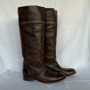 Frye Melissa Trapunto - Dark Brown - 9M